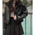 Retro Lapels Fur One Two-sided Lamb Fur  Jacket