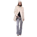 Solid Color  Woolen Coat Outerwear