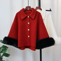 New Classic Style Knitted Cloak  Jacket