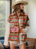 New Knitted Sleeve Patchwork Wool Coat