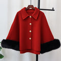 New Classic Style Knitted Cloak  Jacket