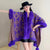 Fur Ball Shawl Cape Cloak